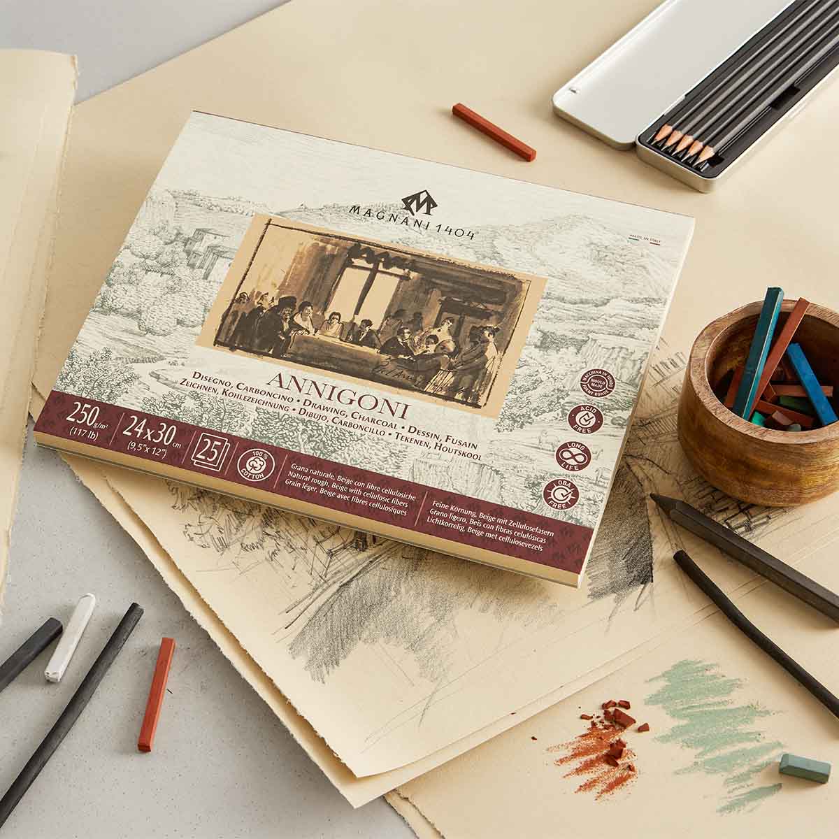 Magnani 1404 Annigoni Drawing Papers