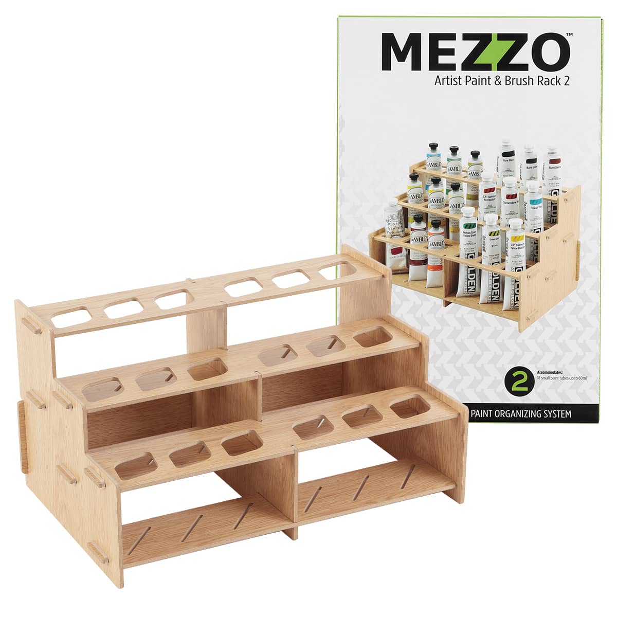 Mezzo Artist Studio Paint Straight Rack 2