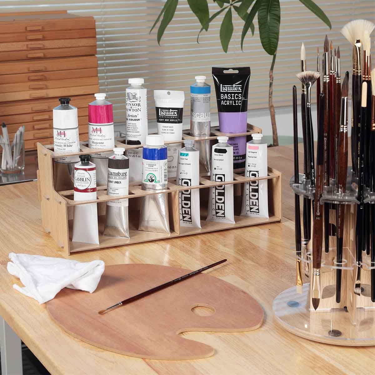 Mezzo Artist Studio Large Paint Tube Rack