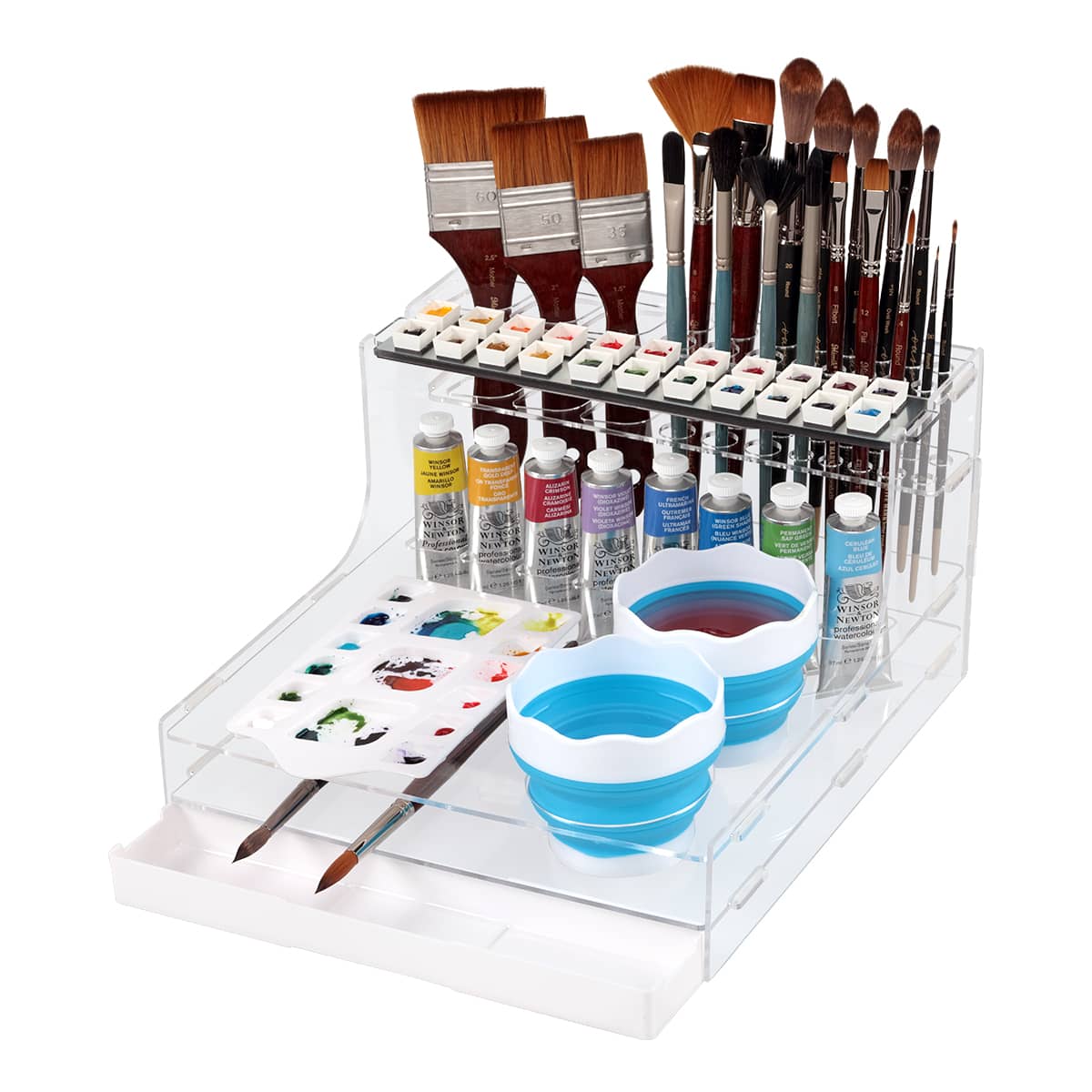 Mezzo Watercolor Studio Painting Station