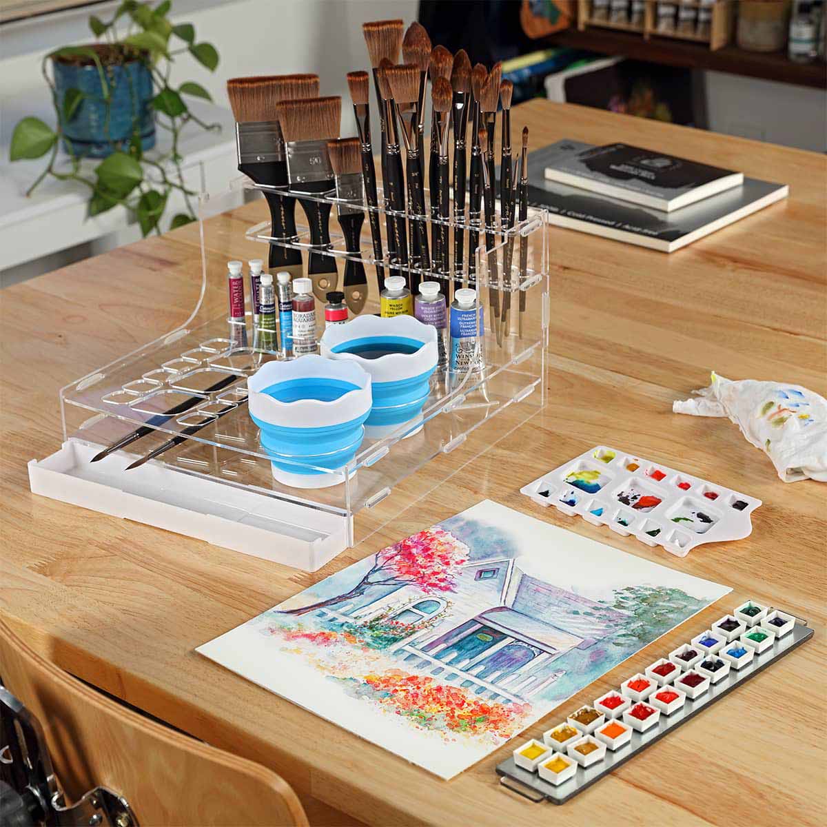 Mezzo® Artist Studio Watercolor Painting Station