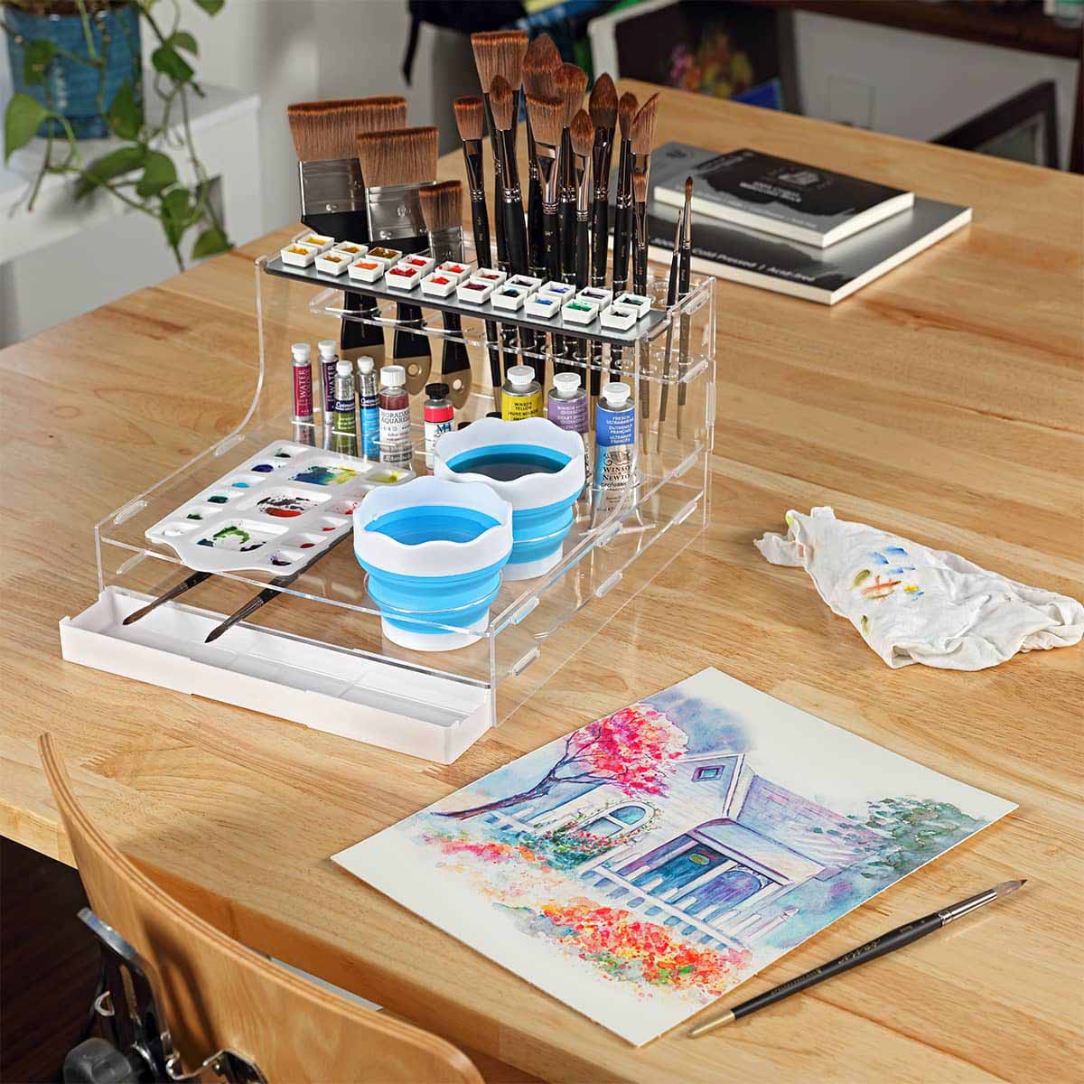 Mezzo® Watercolor Studio Storage Rack