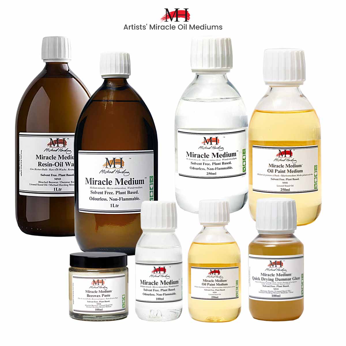 Michael Harding Artists' Miracle Oil Mediums