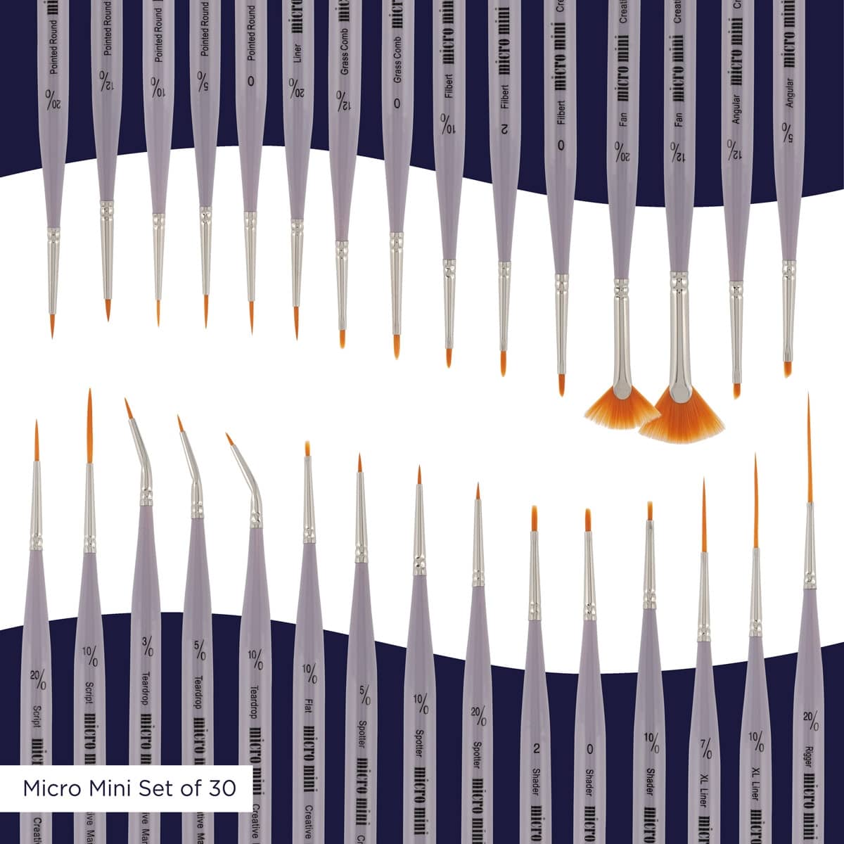 Creative Mark Micro Mini Detail Brushes