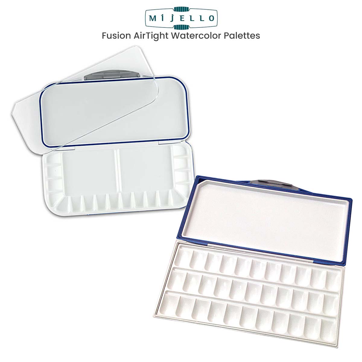 Mijello Fusion Airtight Watercolor Palette