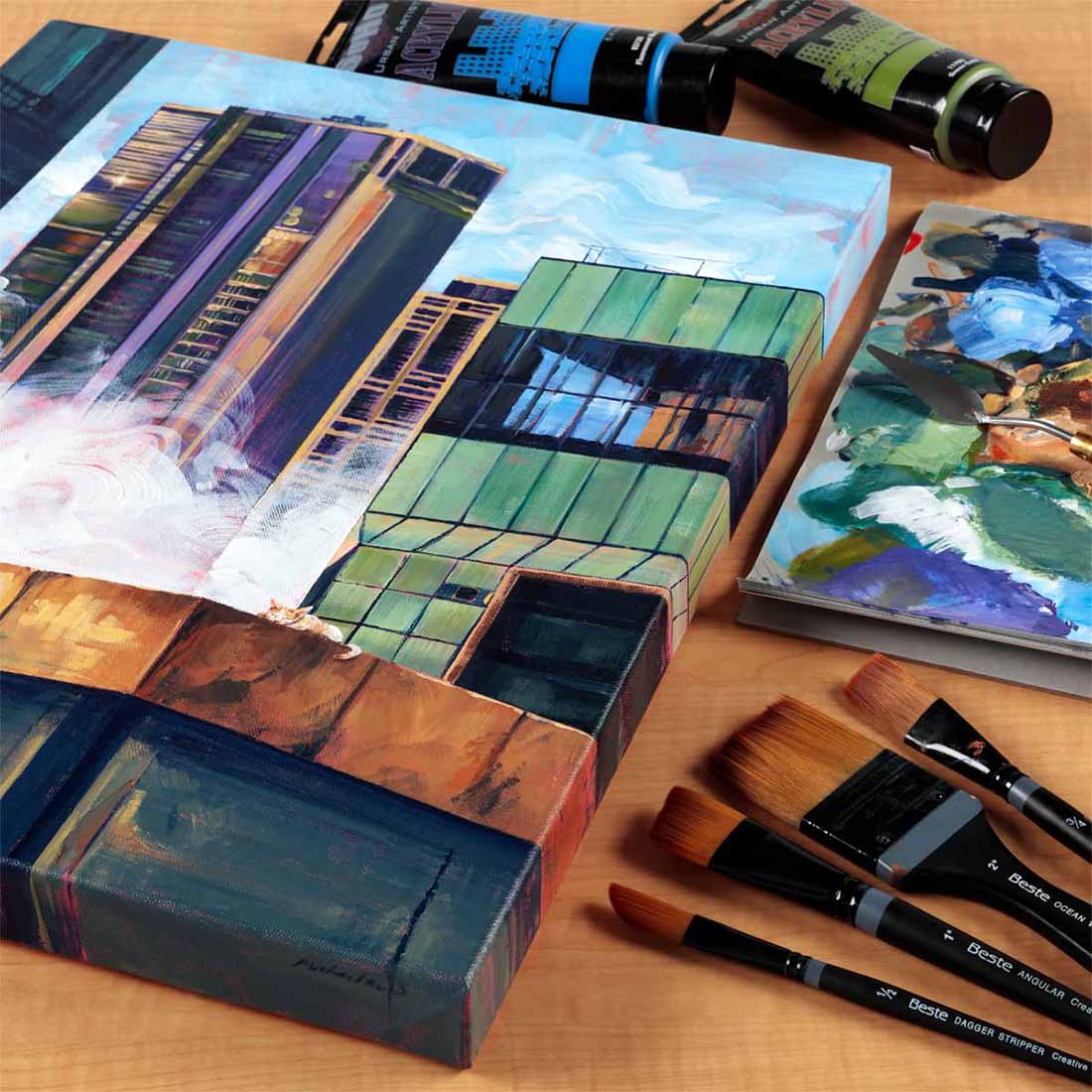 Mimik Recycled PET Canvas 1-1/2" Deep Singles & Boxes of 3