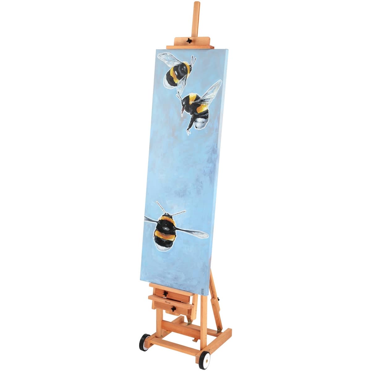 Mirage All Media Wood Studio Easel (Natural Finish)