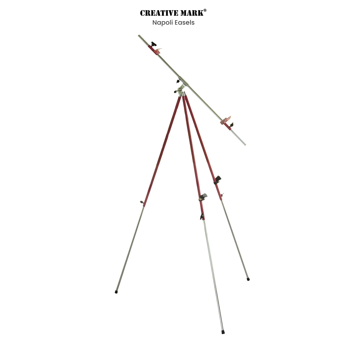 Napoli Easel with Carrying Case - Red