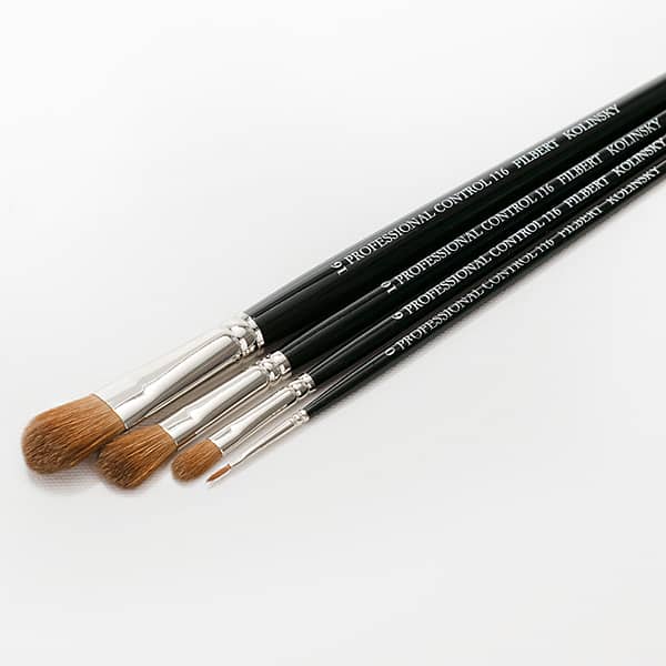New York Central Professional Control Oil Brushes 