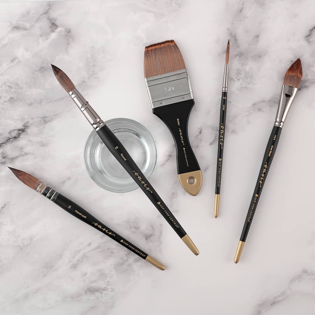 New York Central® Oasis Synthetic Premium Brushes
