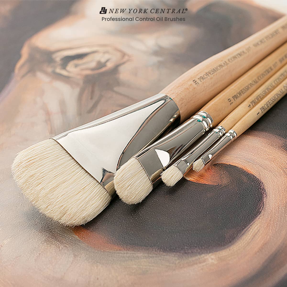 Bob Ross Oil Painting Brushes and Knives
