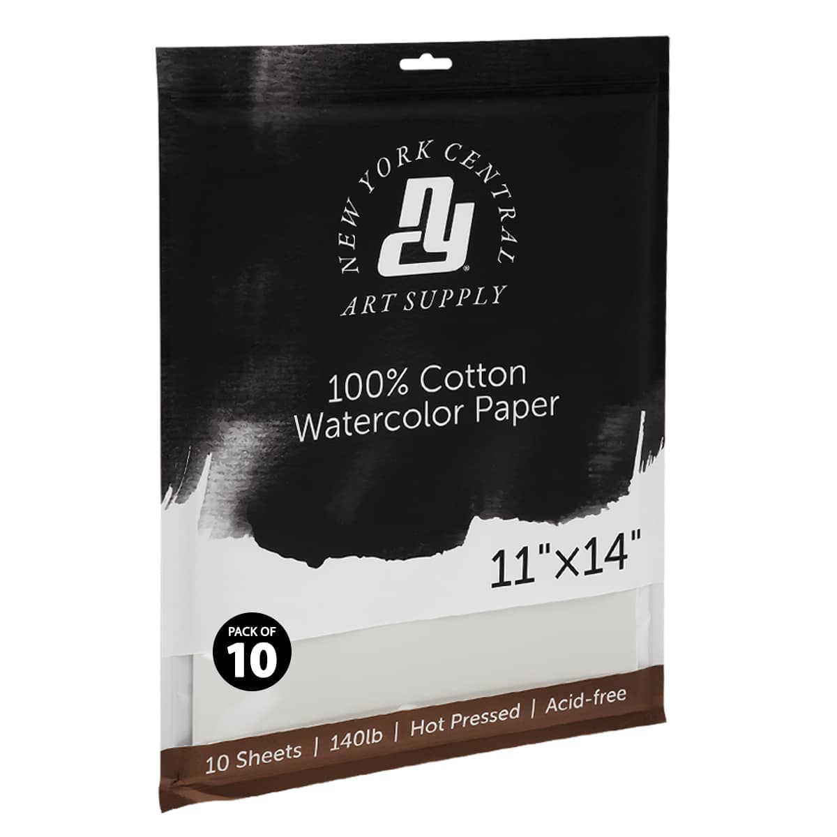 New York Central Watercolor Hot Press Paper Packs