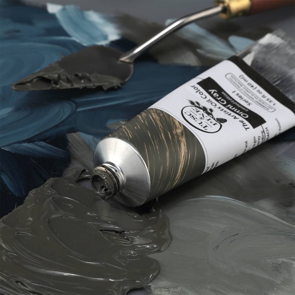 Tusc & Pine Artists' Oil Paints Omni Gray, 40ml