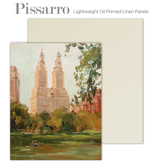 Pissarro Lightweight Oil Primed Plein Air Linen Panels