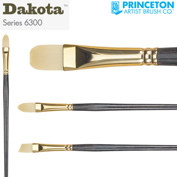 Princeton Dakota 6300 Series Synthetic Brushesn