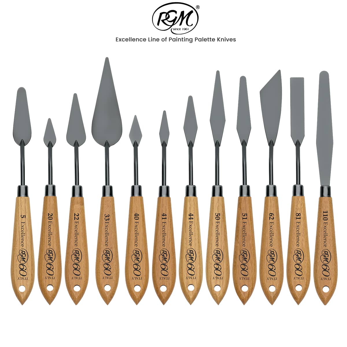 Excellence Palette Knives by RGM