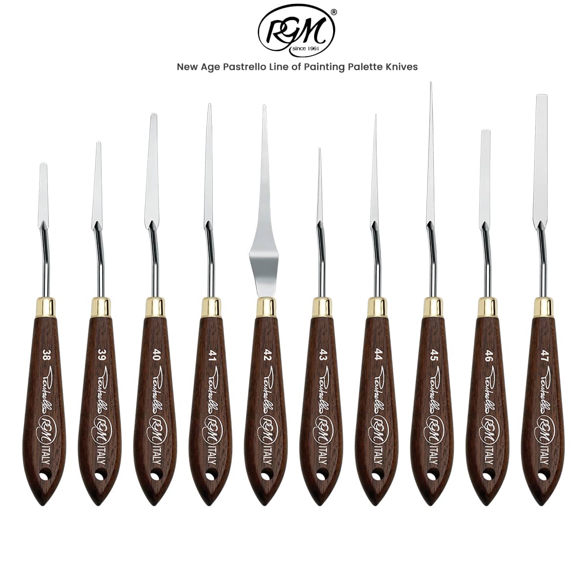 New Age Pastrello Palette Knives by RGM