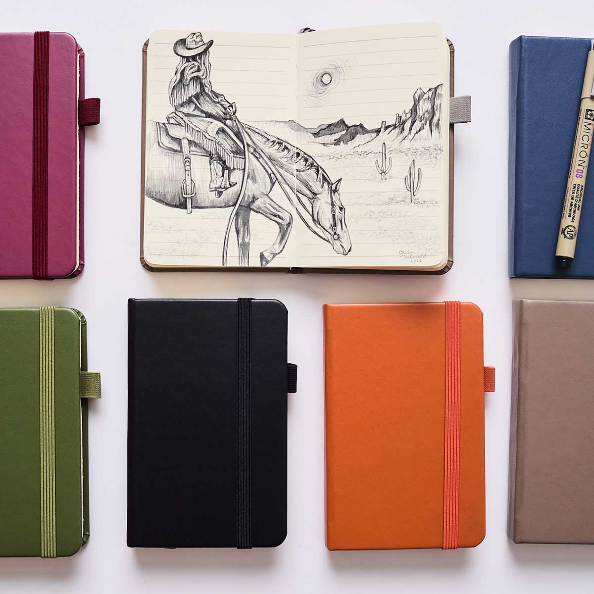Sakura Hardcover Notebooks and Journals