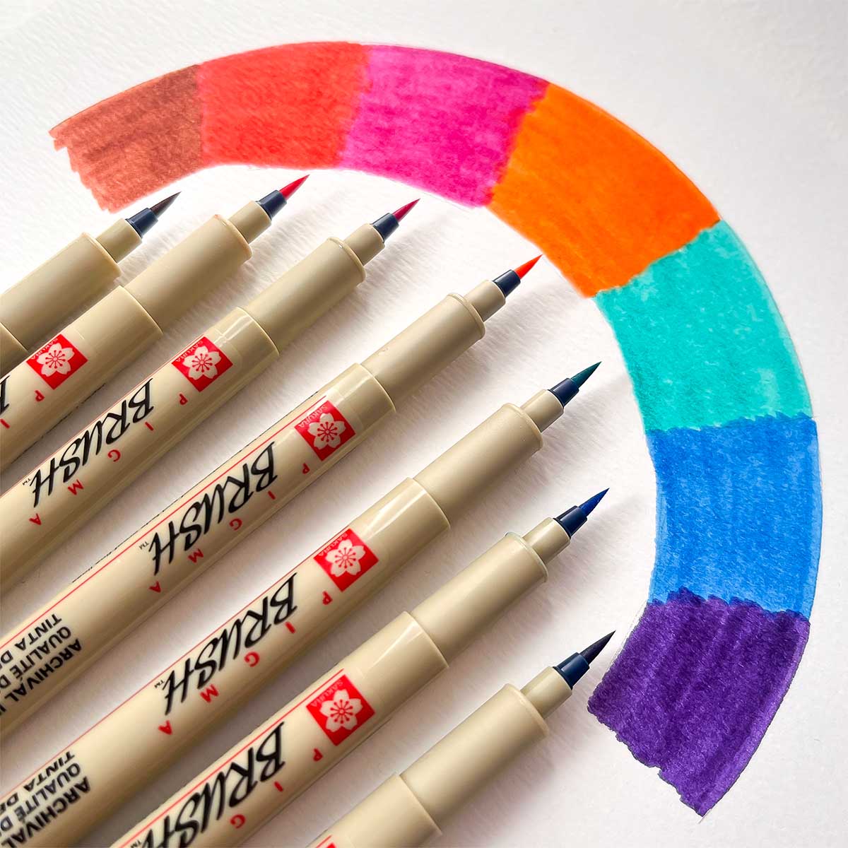 Sakura Pigma Brush Pens