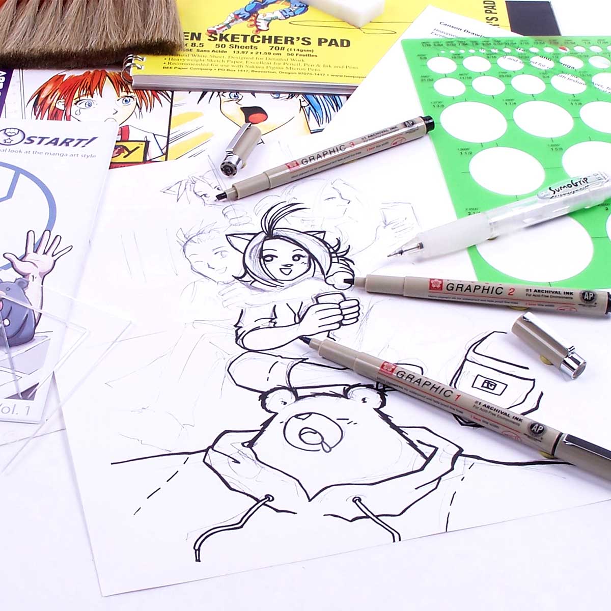 Sakura Pigma Graphic Pens