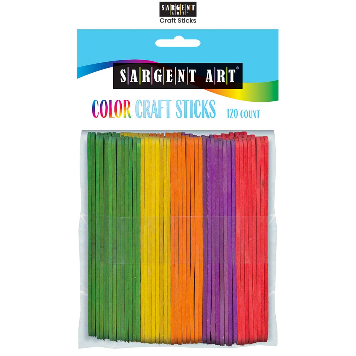 Sargent Art Fluorescent Assorted Colors Tempera Paint, 6 Count