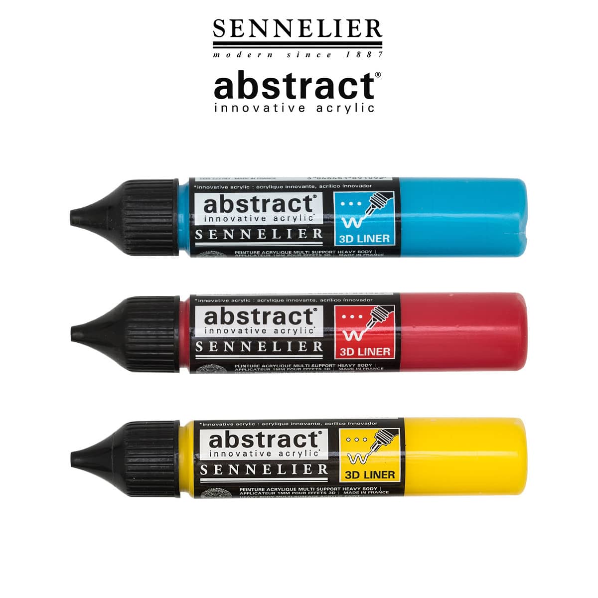 Sennelier Abstract Acrylic 3D Liners