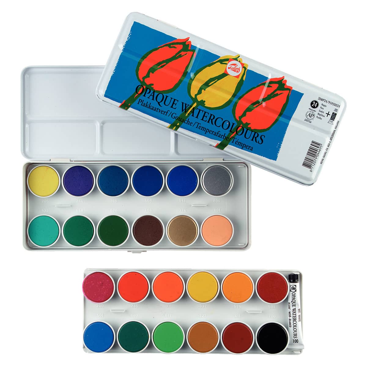  Van Gogh Watercolor Paint Set, Plastic Pocketbox, 12-Half Pan +  3-Half Pan Bonus General Selection : Arts, Crafts & Sewing