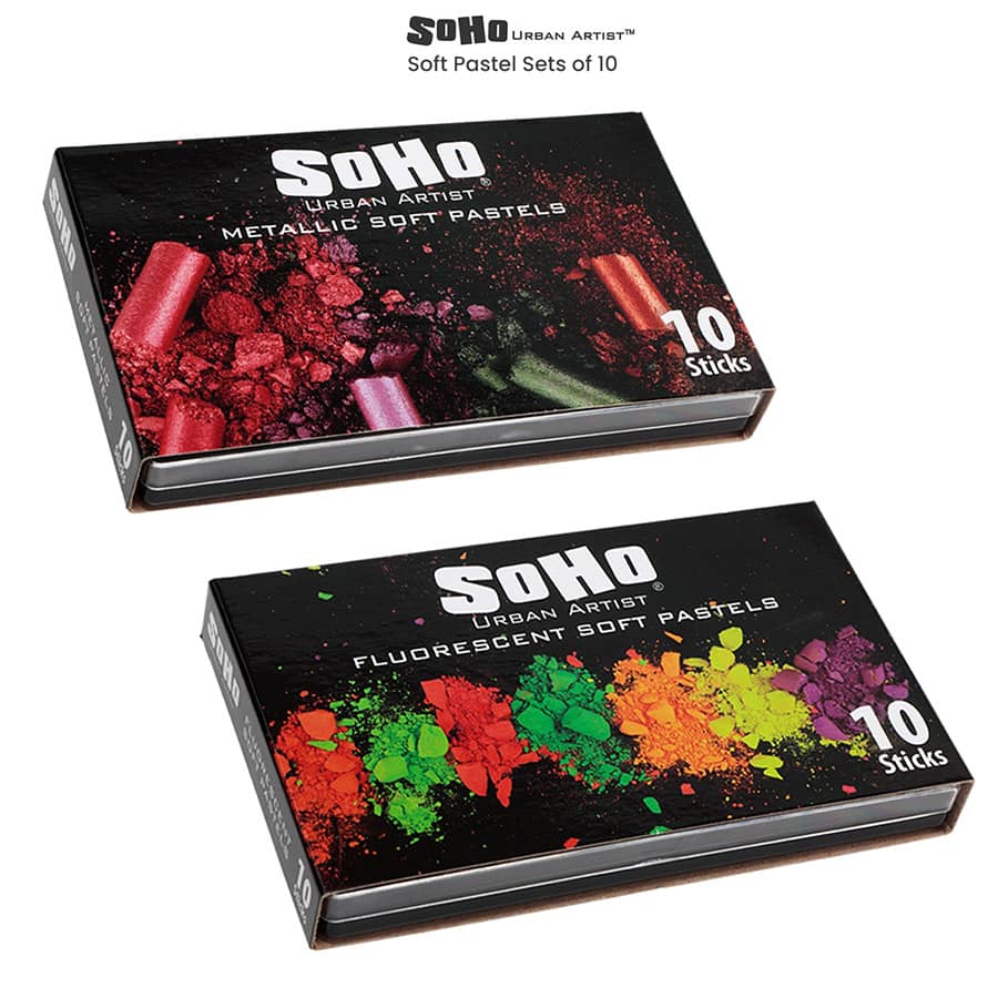 SoHo Urban Artist's Soft Pastel Sets of 10