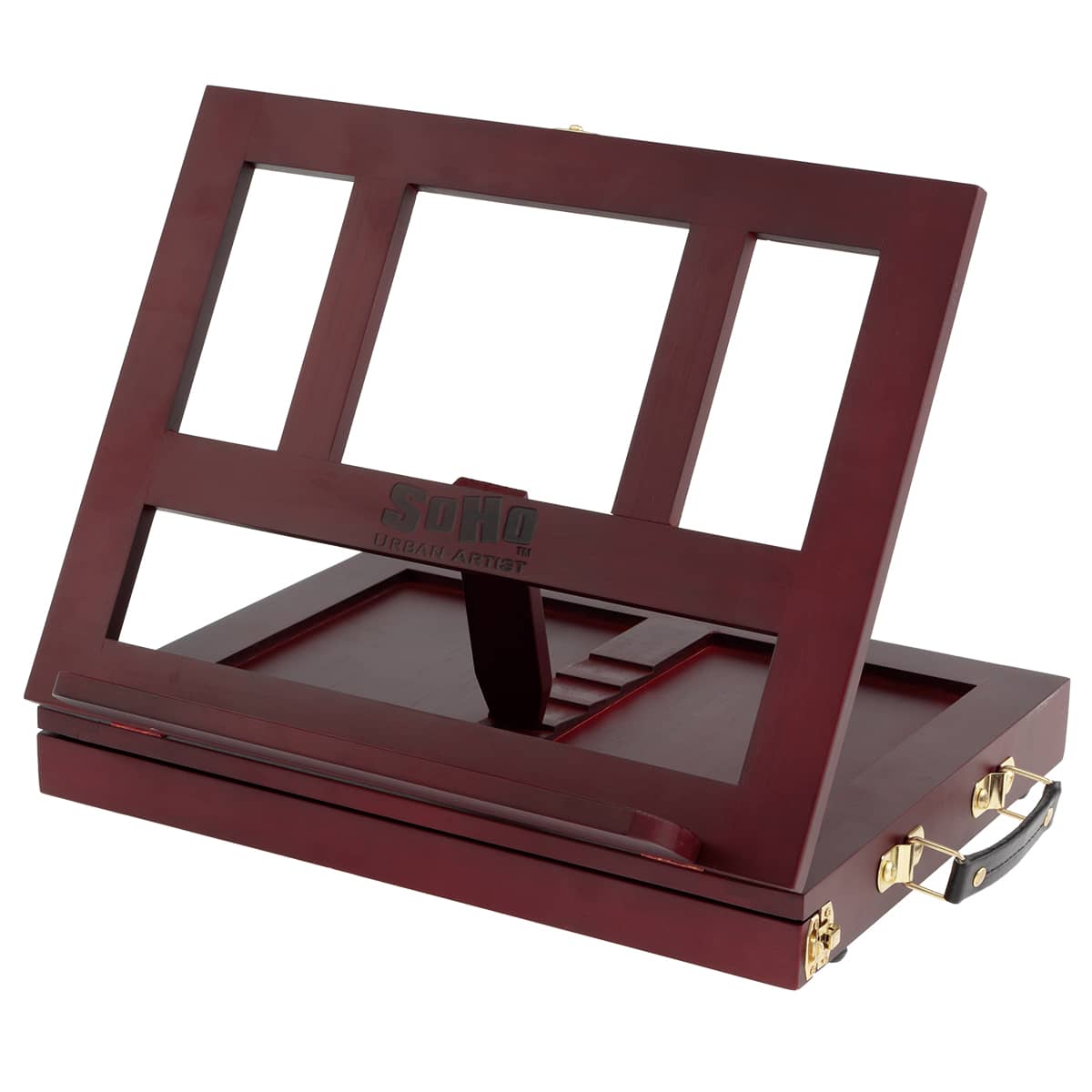 SoHo Portable Wood Table and Desk Easel