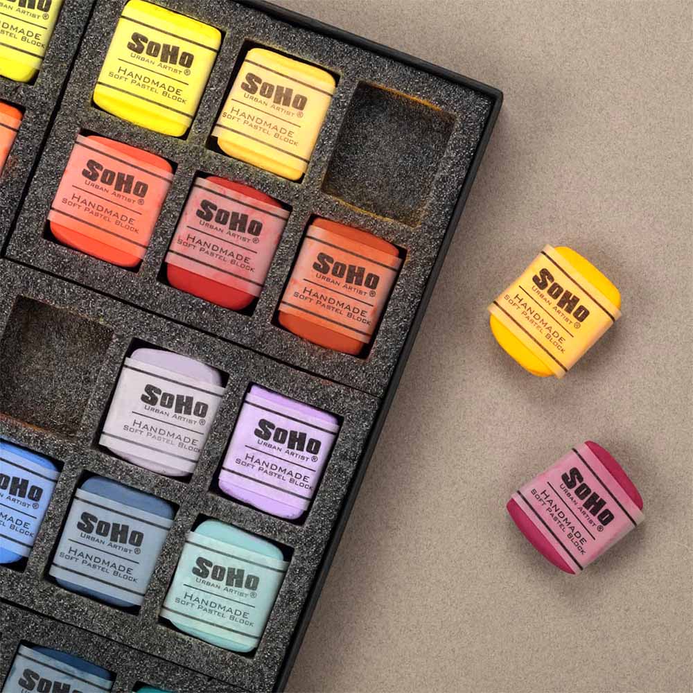 Handmade, high-quality pastels