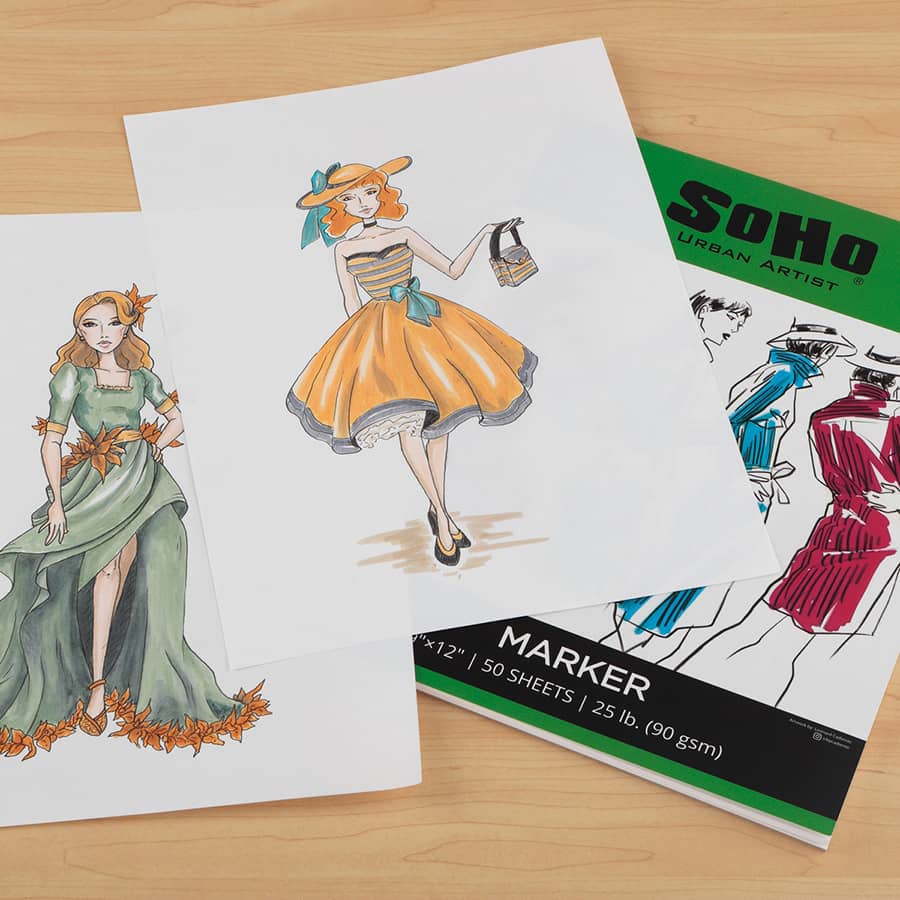 SoHo Urban Artist Marker Paper Pads