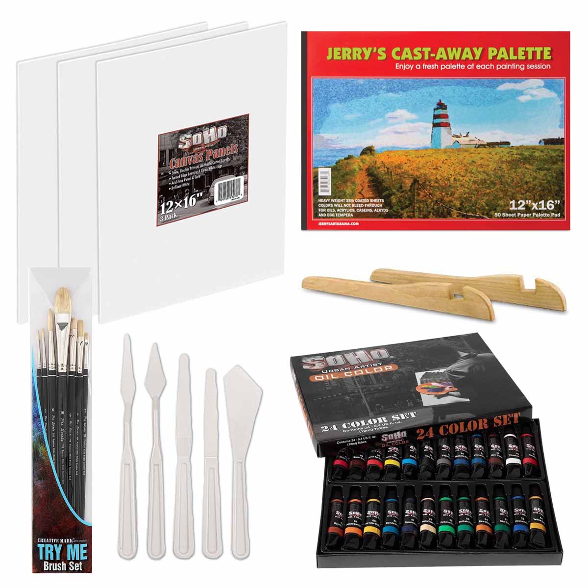 SoHo Urban Artist Oils Complete Set of 24