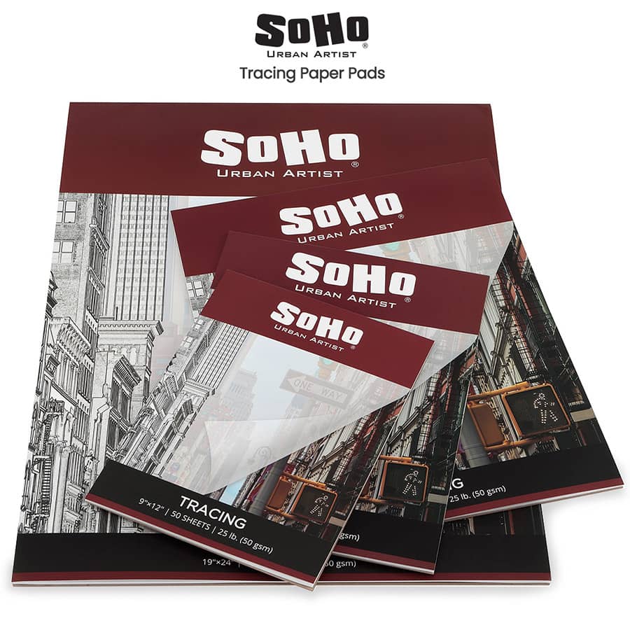 SoHo Urban Artist Tracing Paper Pads