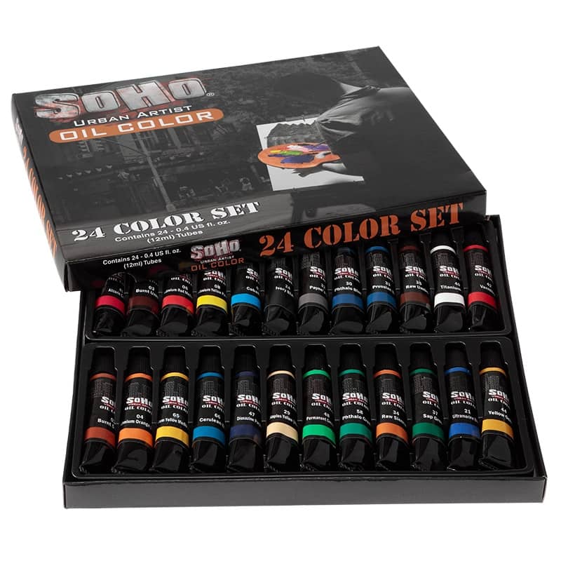 SoHo Urban Artist Oils Value Set of 24