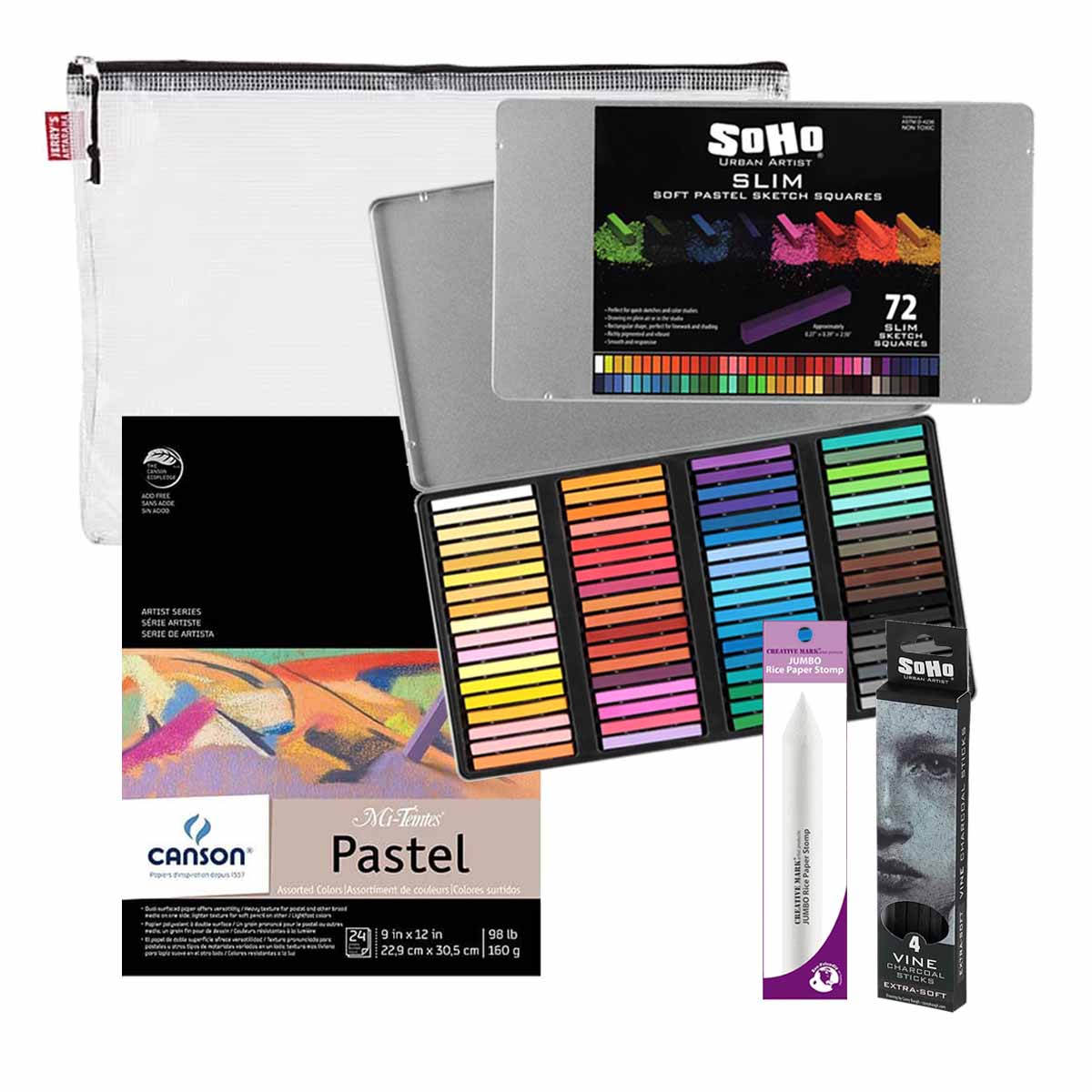 SoHo Urban Artist Slim Pastel Gift Set