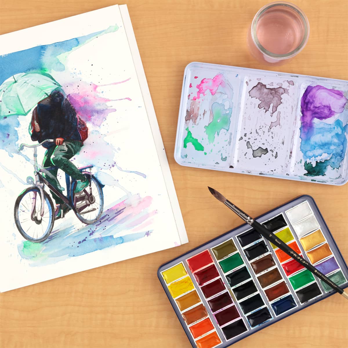 SoHo Urban Artist Watercolor Pan Sets 
