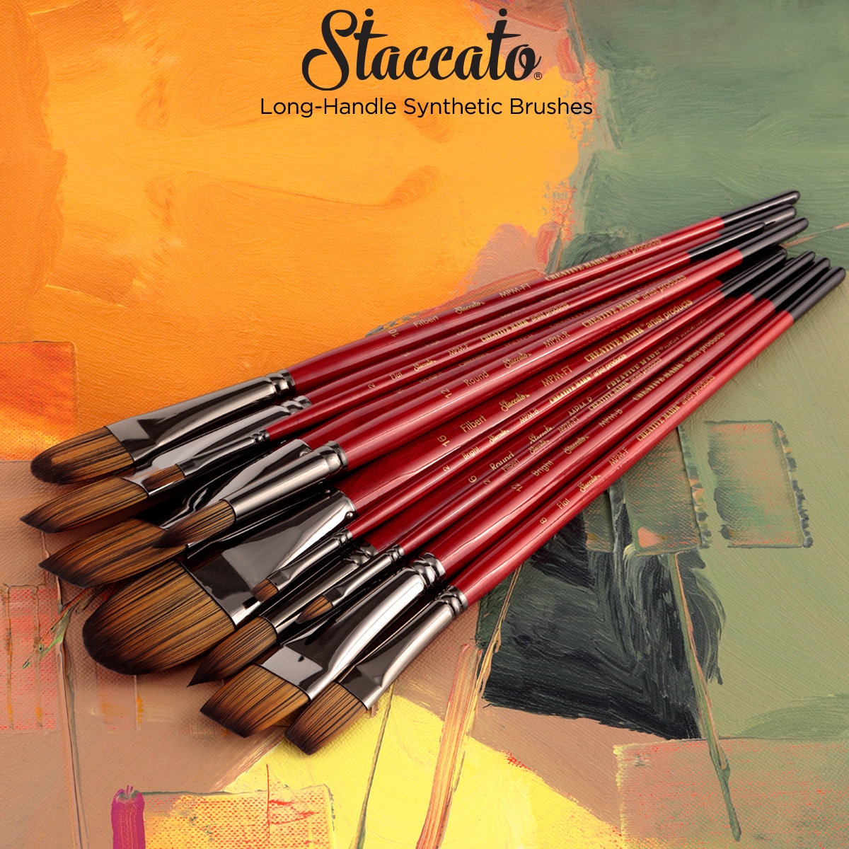 Staccato brushes