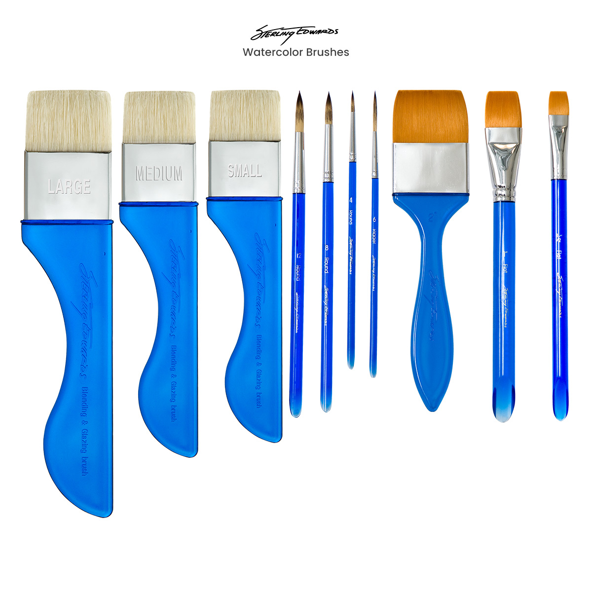 Sterling Edwards Watercolor Brushes