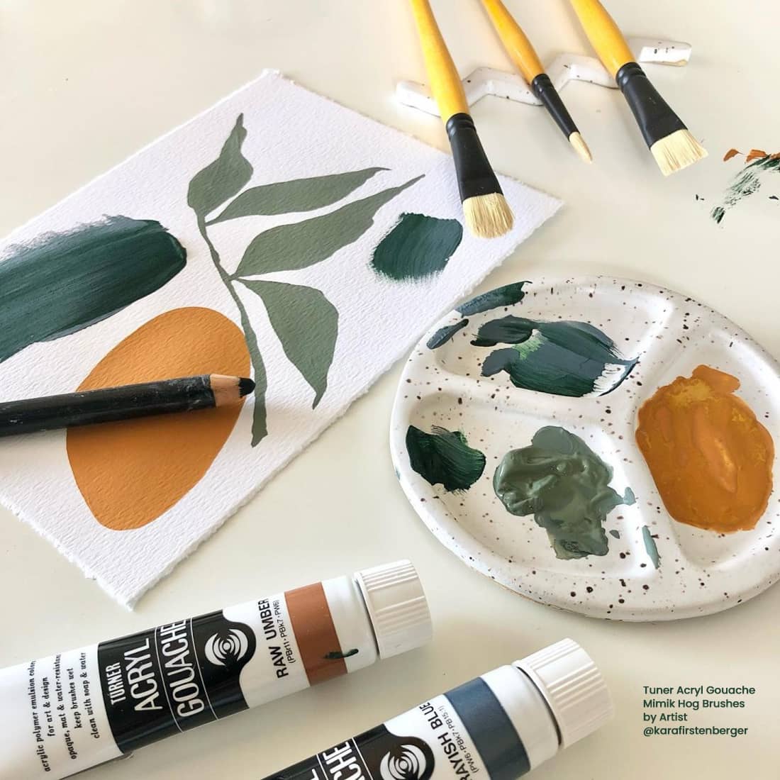 Turner Acryl Gouache Artist Paint