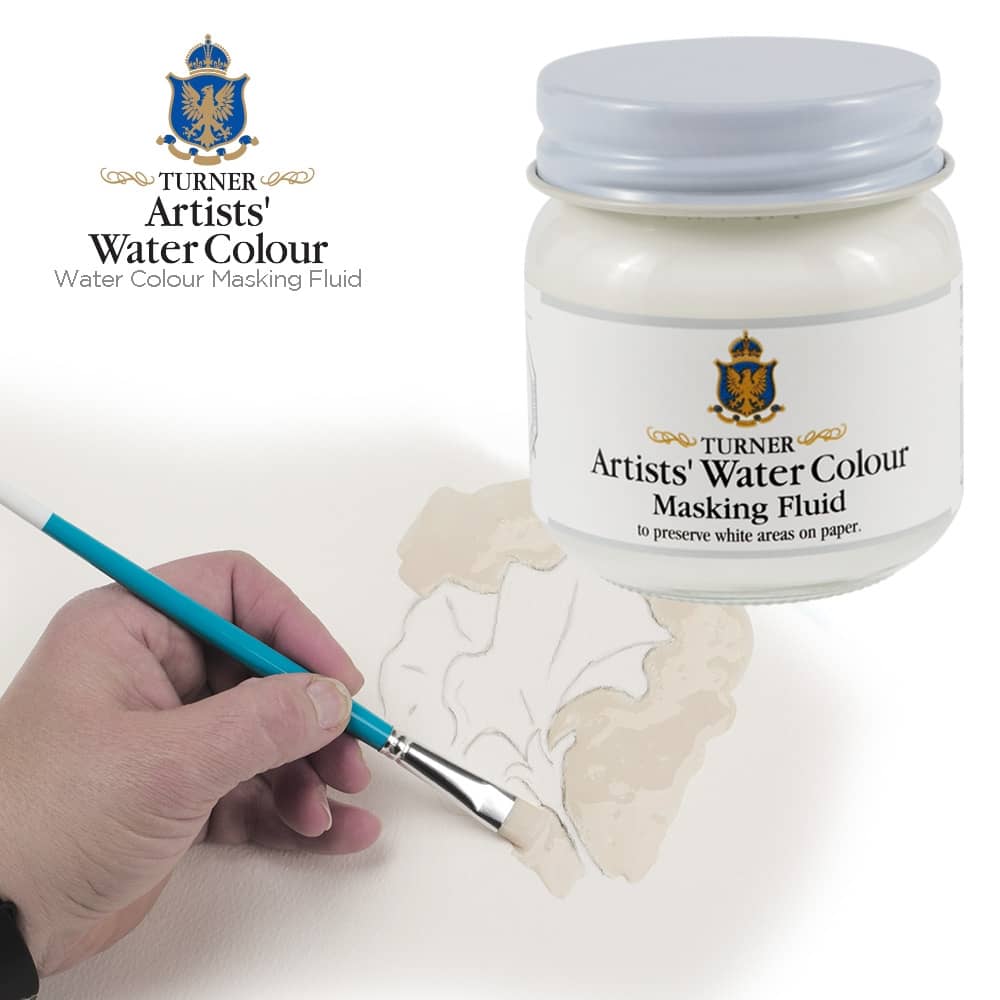 Turner Artists' Water Colour Professional Artists Masking Fluid - 40ml Jar