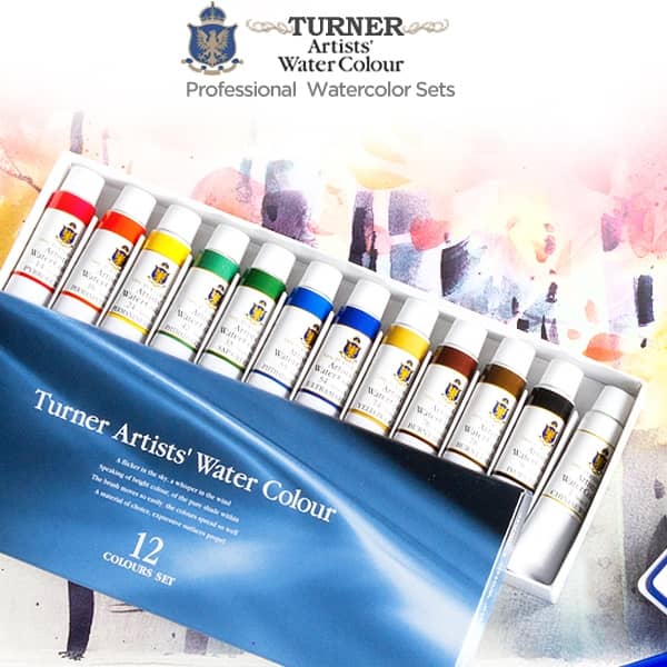 Turner Professional Artists' Watercolor Sets 