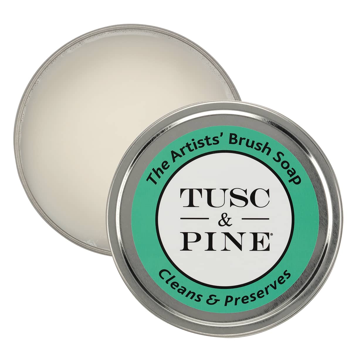 Tusc & Pine The Artists' Brush Soap, 12 oz Tin