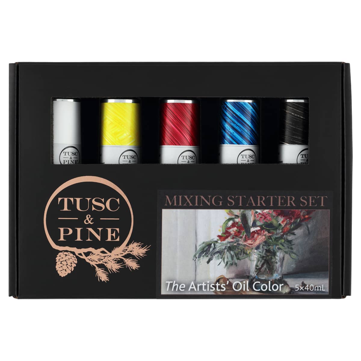 Tusc & Pine Oil Color Mixing Colors Starter Set of 5
