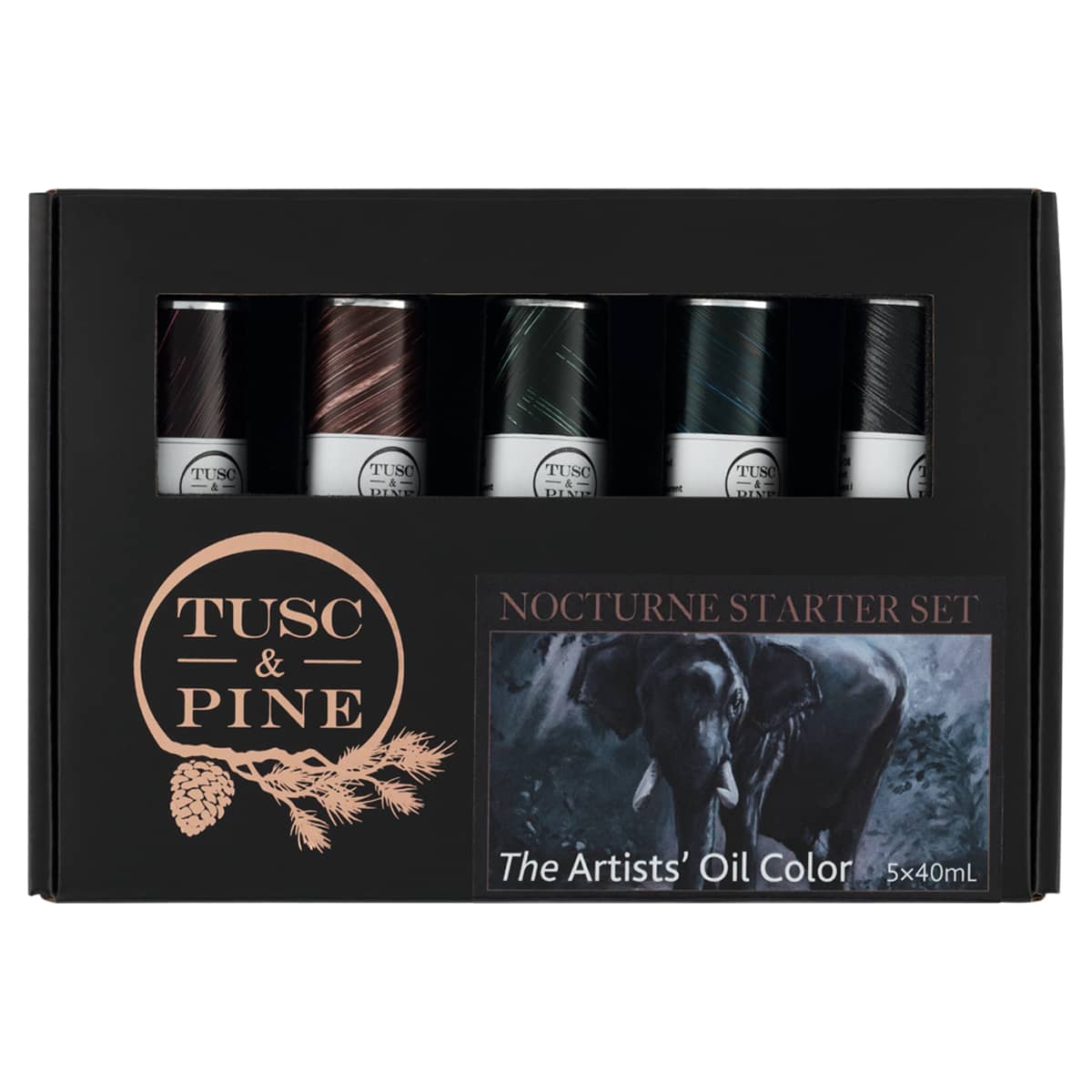 Tusc & Pine Oil Color Nocturne Colors Starter Set of 5