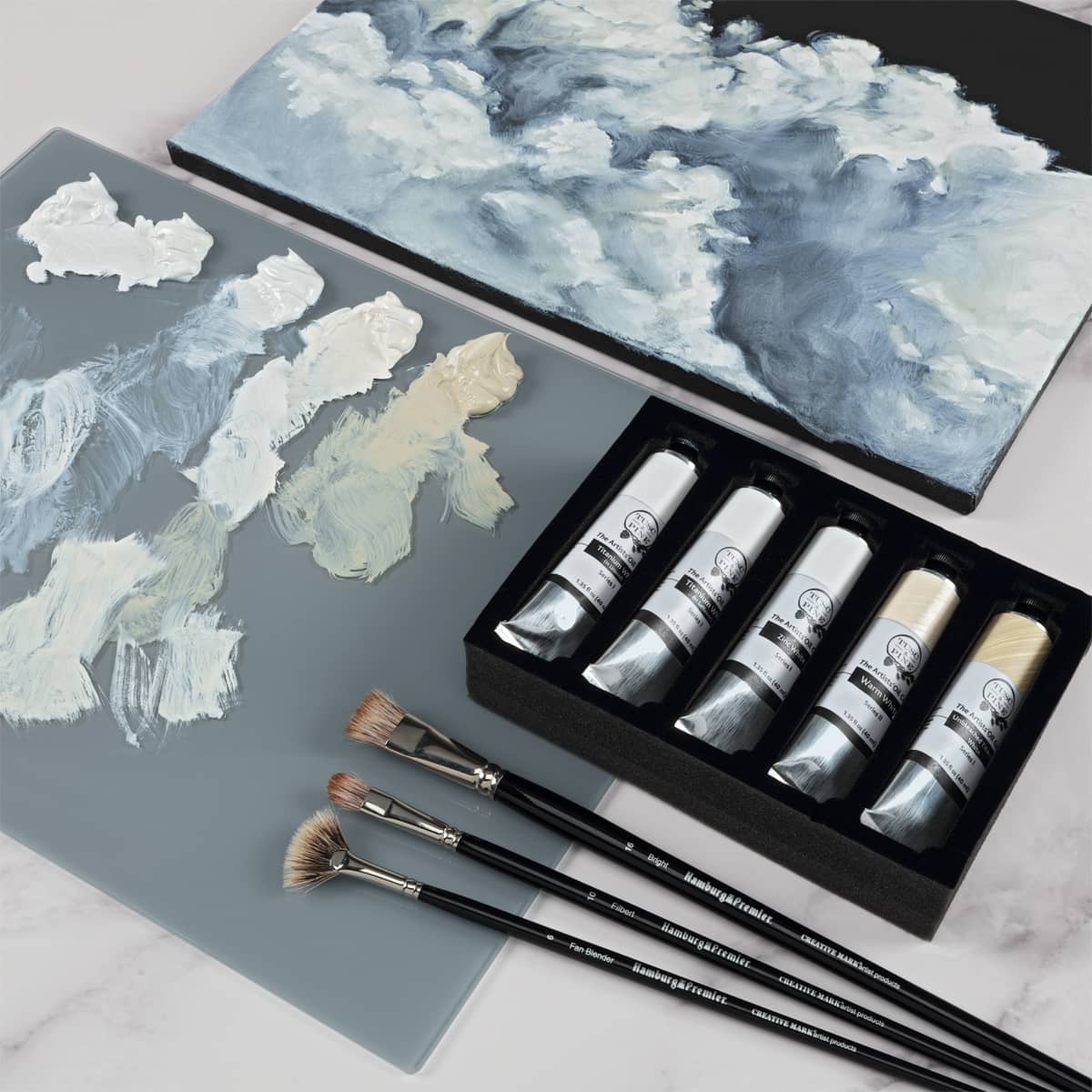 Tusc & Pine Oil Color All White Sets on Sale