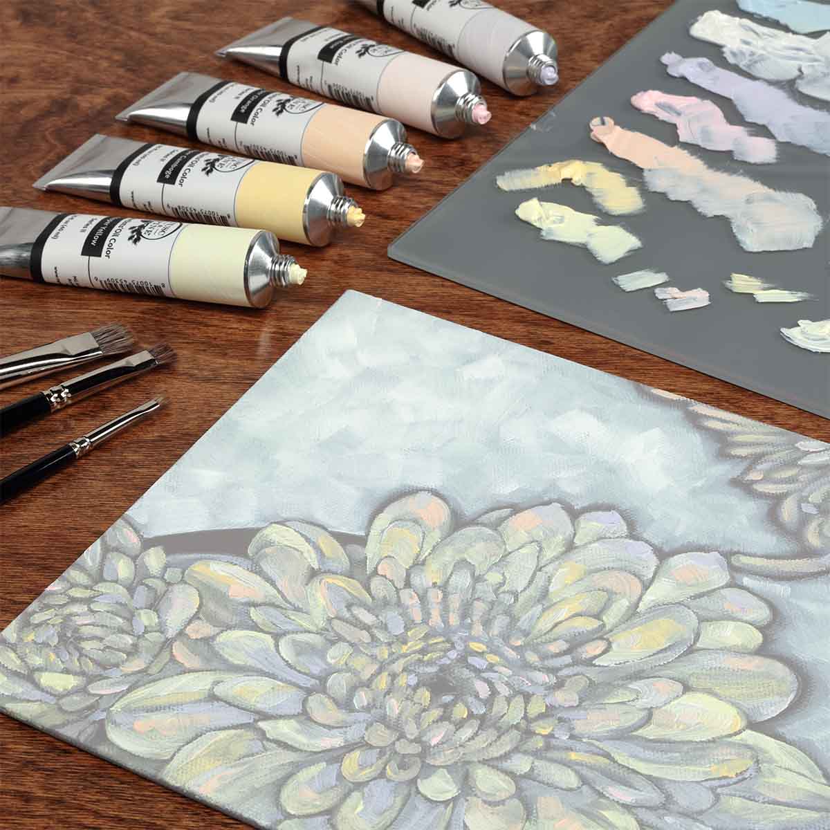 Tusc & Pine Artists' Oil Paints, Whisper Colors