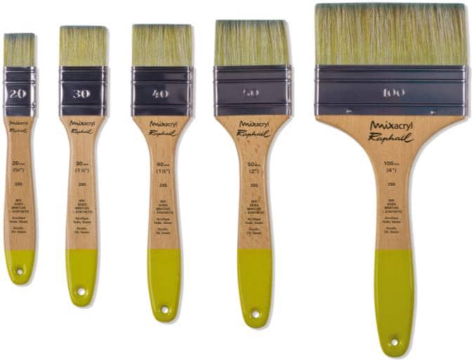 Raphaël Mixacryl Oil And Acrylic Brushes
