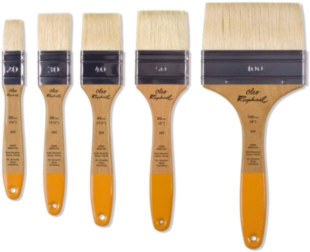 Raphaël Oleo Oil Colour Brushes