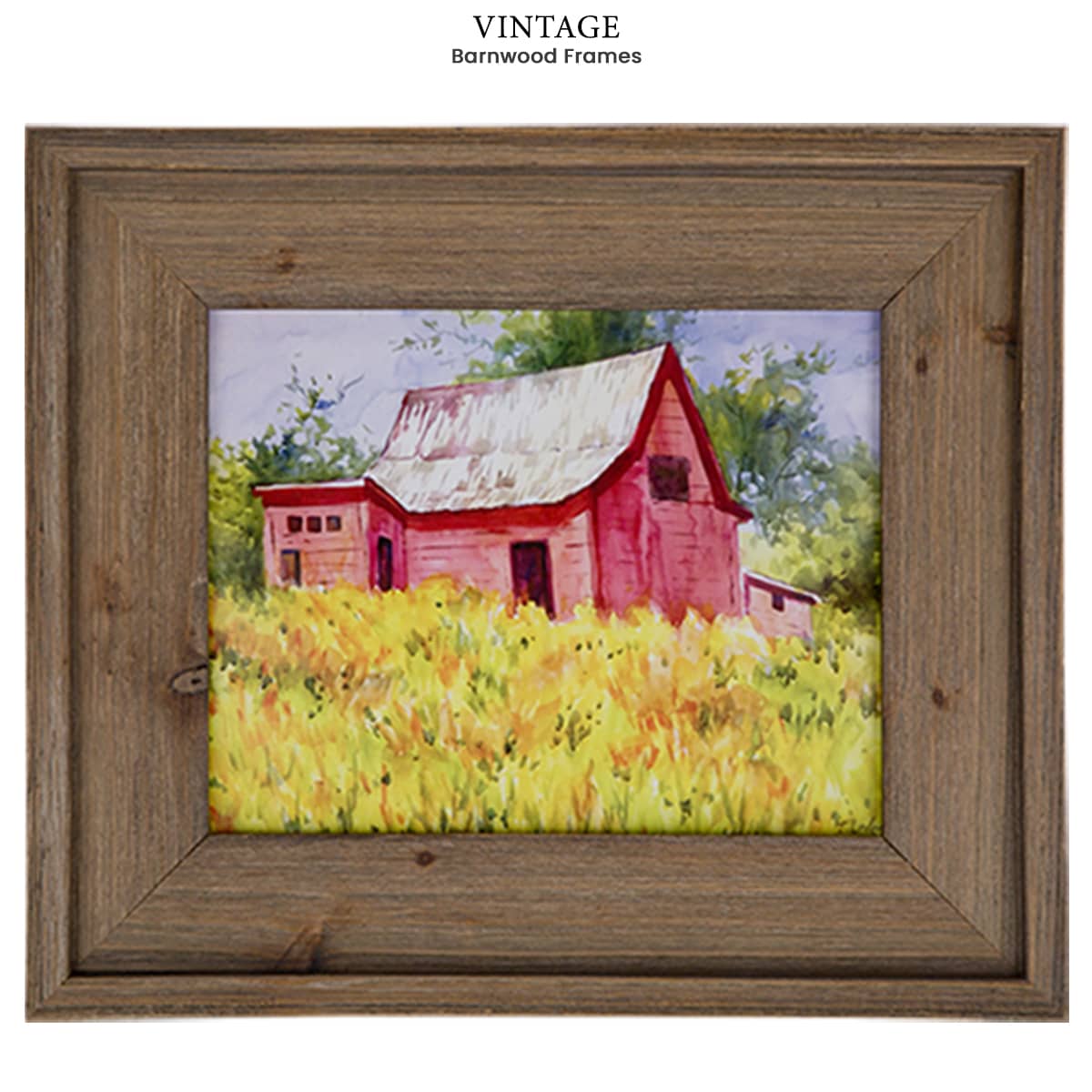 Vintage Barnwood Frame