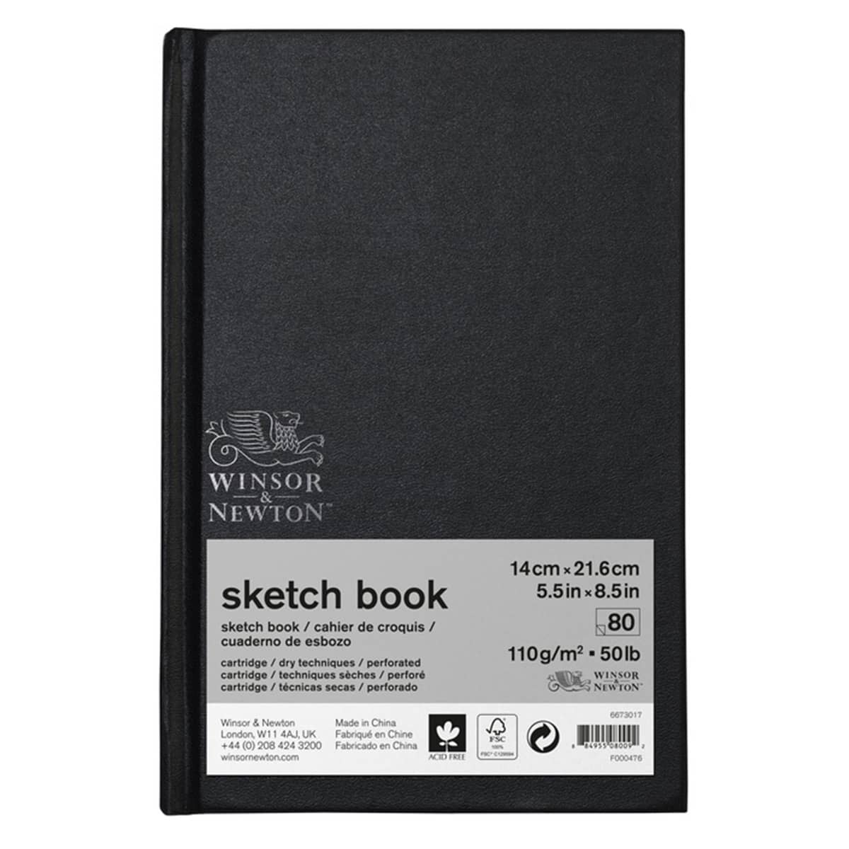 Sketchbook Marker Paper Pad,5x5 Portable Square 110gsm-Bristol